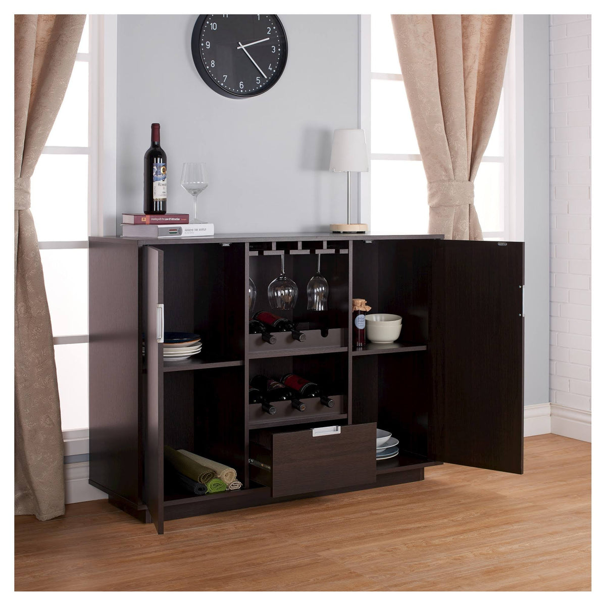 Espresso Multi-Storage Buffet U6508