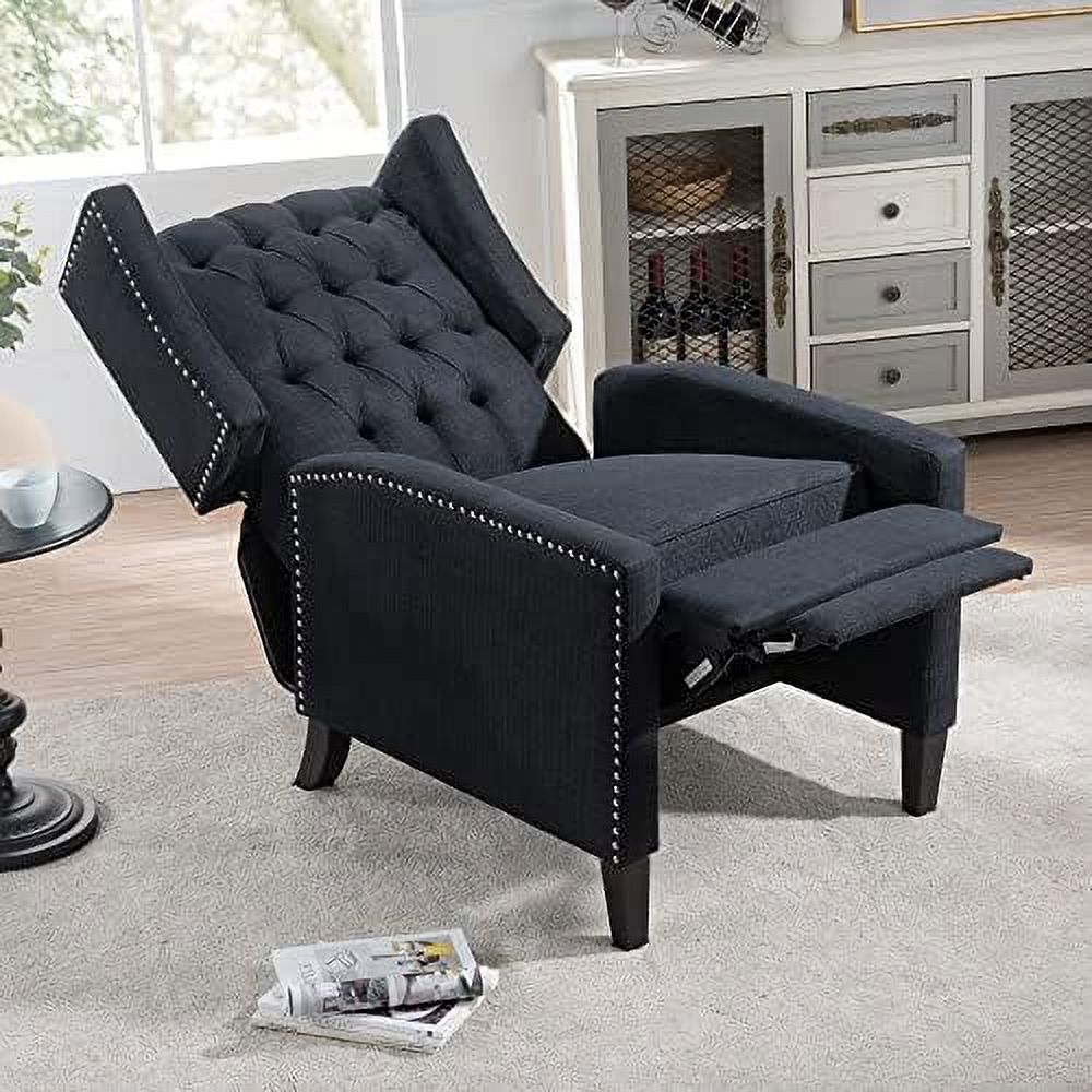 Recliner Chair with Wing Back Upholstered Lounge Sofa Chair F84676