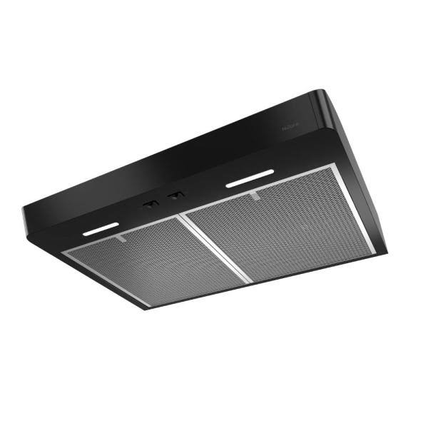 Black Under Cabinet Range Hood T373