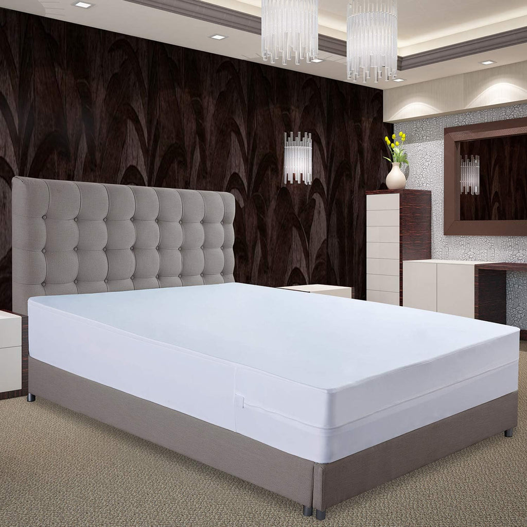Twin XL 100% Waterproof Zippered Mattress Encasement S6063
