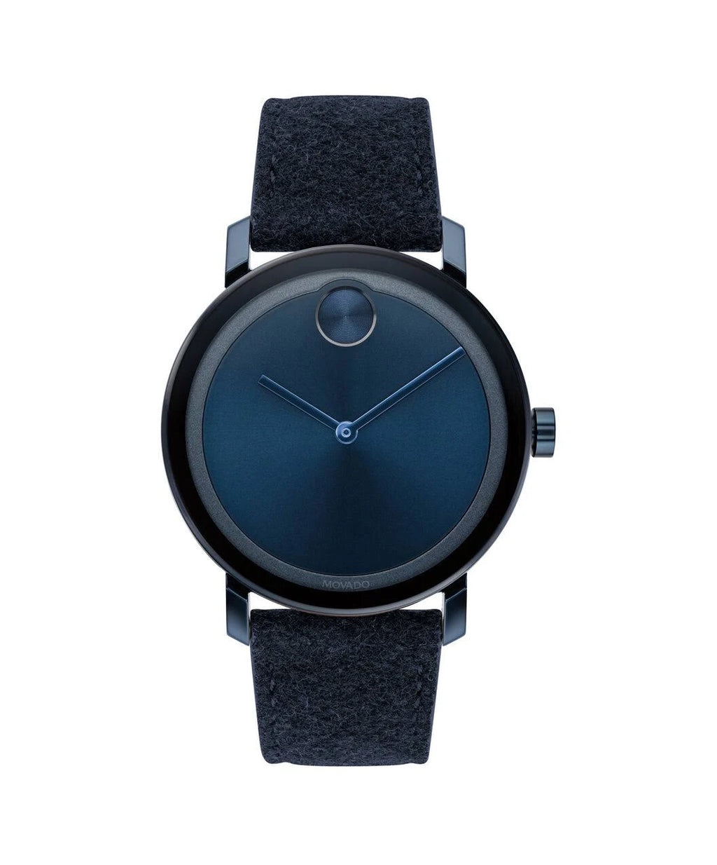 Blue Ion-plated Stainless Steel Case Watch E2644