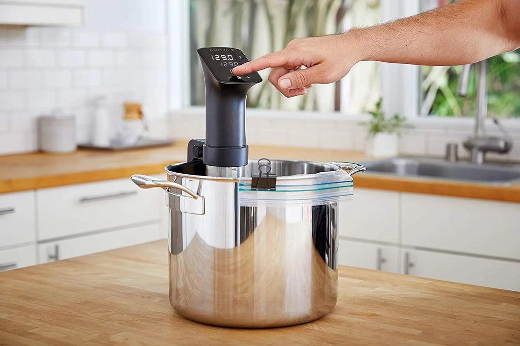 Sous Vide Precision Cooker 1200 Watts Black and Silver P3595