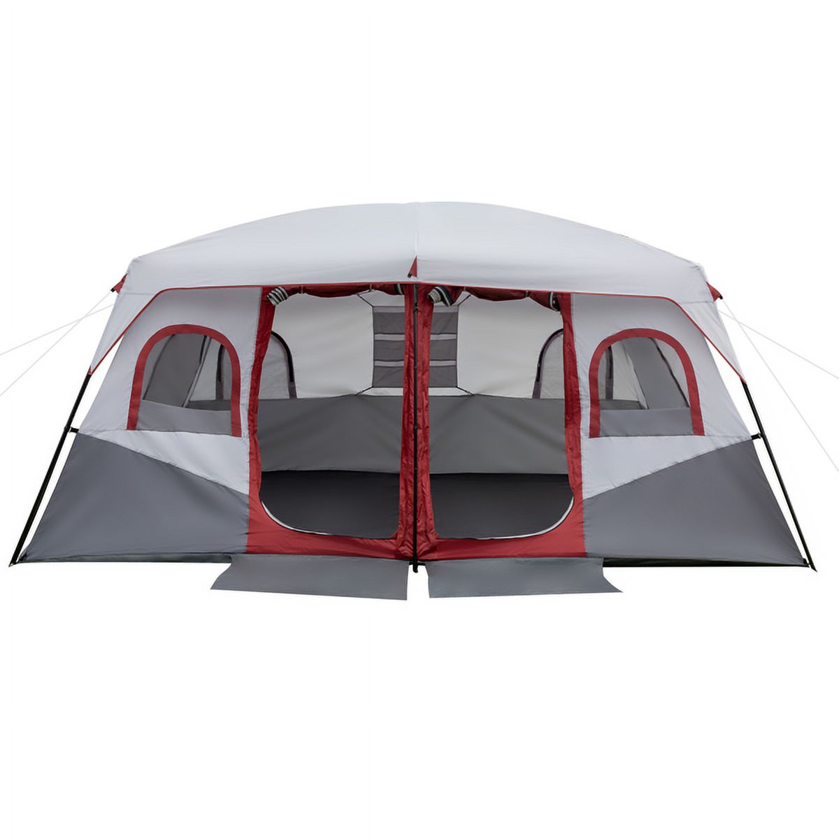 10 Person 2 Room Family Cabin Tent with Storage Pockets P53149