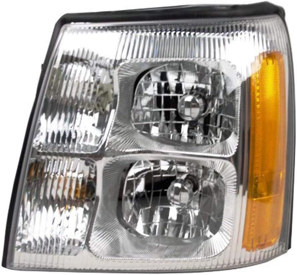 Headlight Assembly for Cadillac Escalade 2002 Pair S631