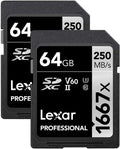 128GB 2-Pack SDXC UHS-II Memory Cards P1560