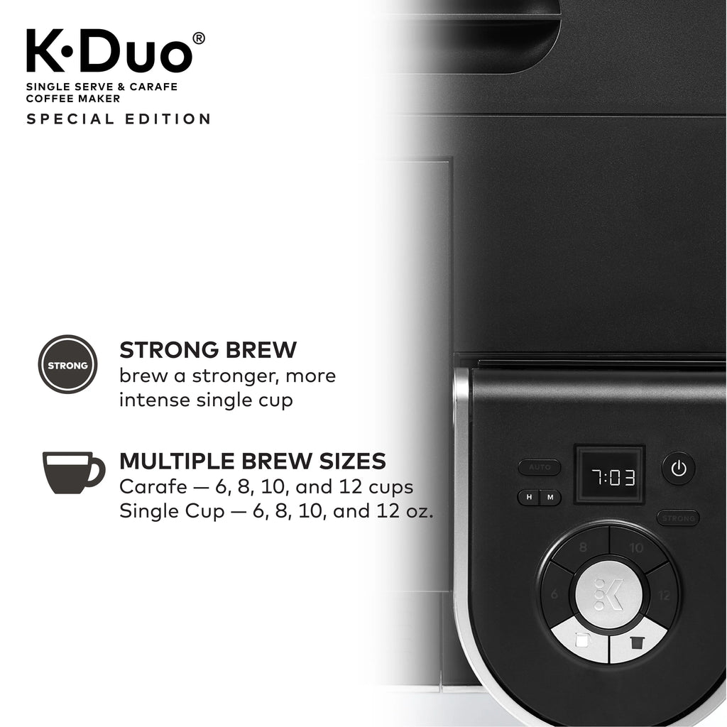 Single Serve K-Cup Pod & Carafe Coffee Maker Q247