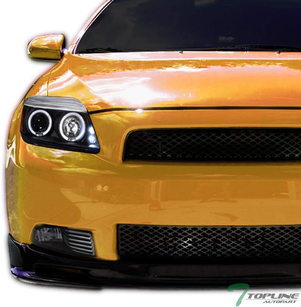 Black Housing Halo LED Projector Headlights K87731