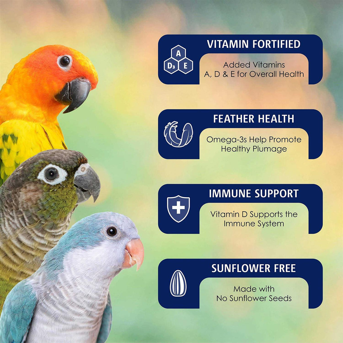 Conure Food Vitamin-Fortified W259433