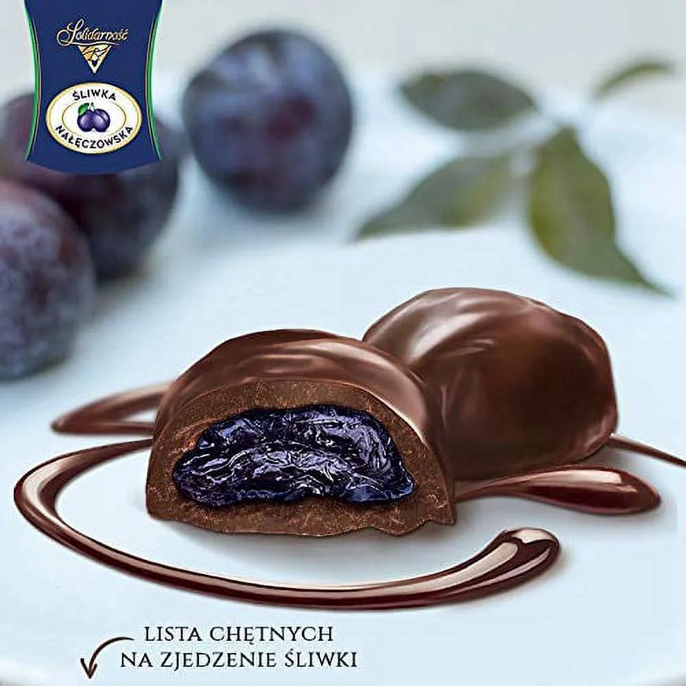 Candied Plums With Cocoa Cream And Chocolate 3 Kg J8071