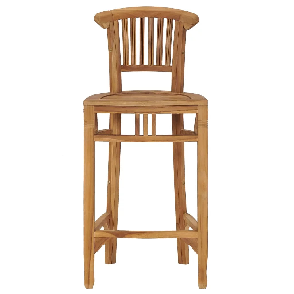 Solid Teak Wood Bar Stool K9352