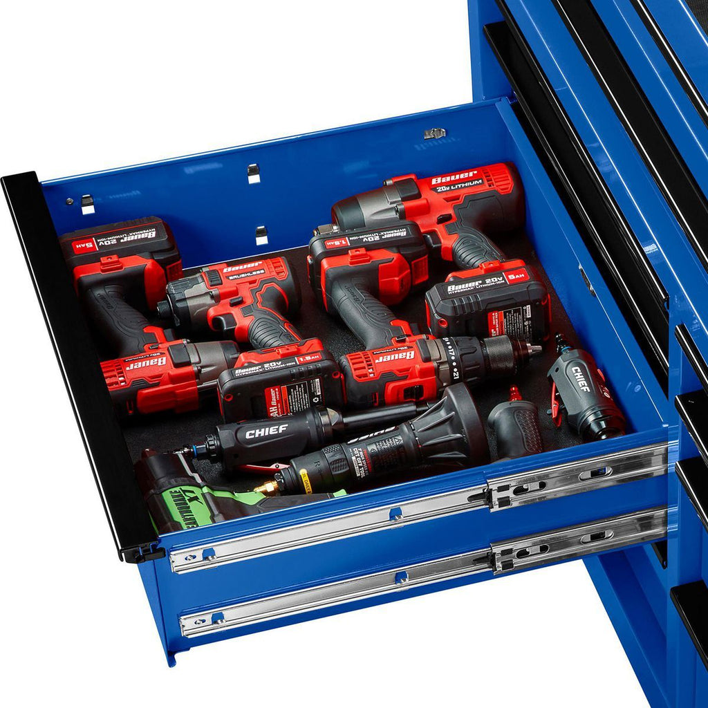 42 in. x 22 in. Blue Roll Cab V265