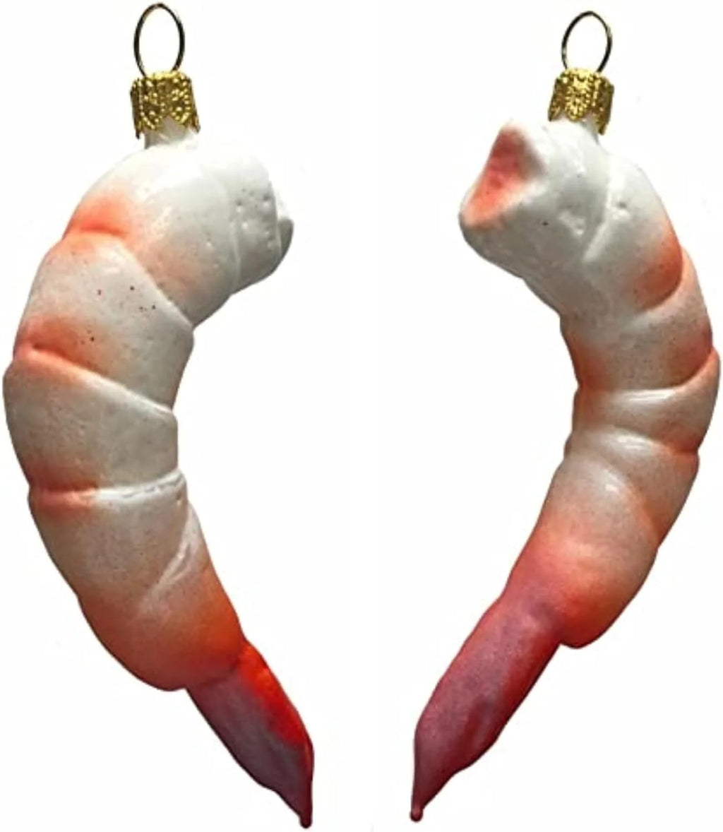 Polish Glass Christmas Ornament Set Of 2 Z306882