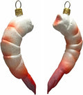 Polish Glass Christmas Ornament Set Of 2 Z306882