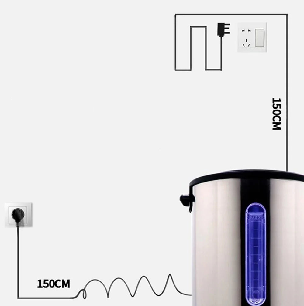 Stainless Steel Hot Water Dispenser Kettle 12.9L R409124
