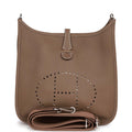 Etoupe Clemence Palladium Hardware Bag U299