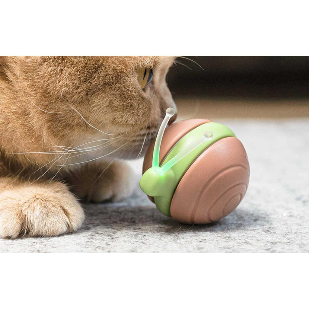 Smart Cat Toy Interactive Running Snail Z6628