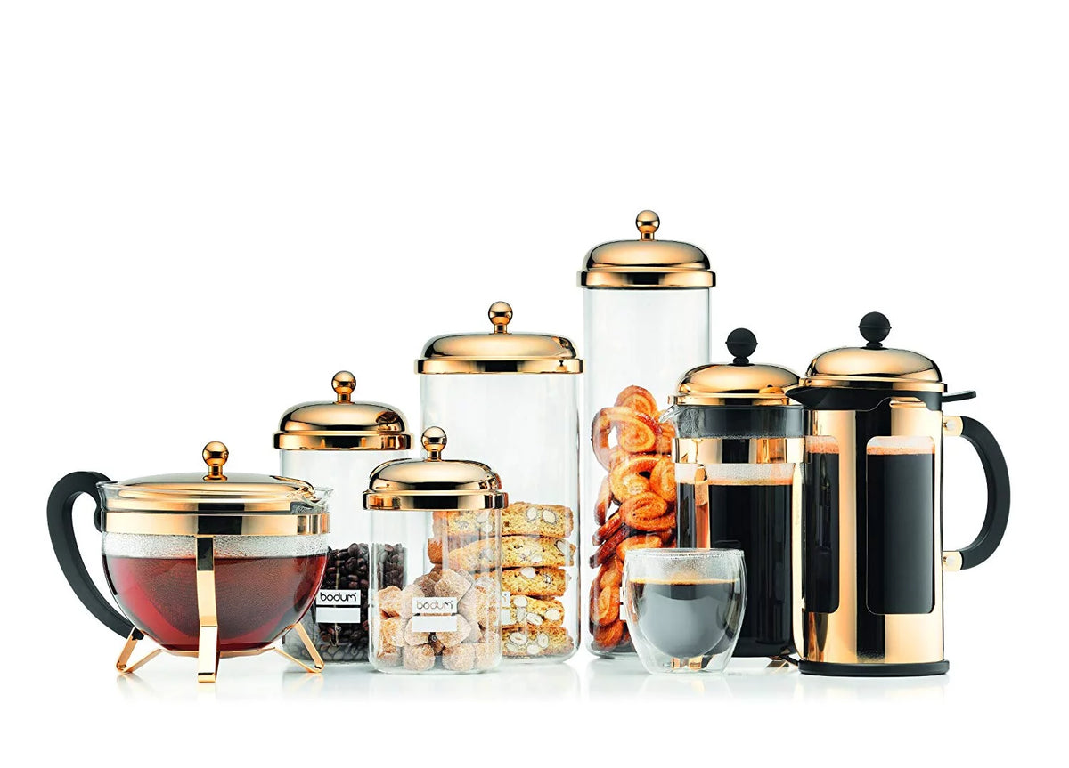 French Press Coffee Maker with Borosilicate Glass Carafe, 34 Ounce O105