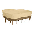 Rectangular Oval Patio Table & Chair Set Cover Q987855