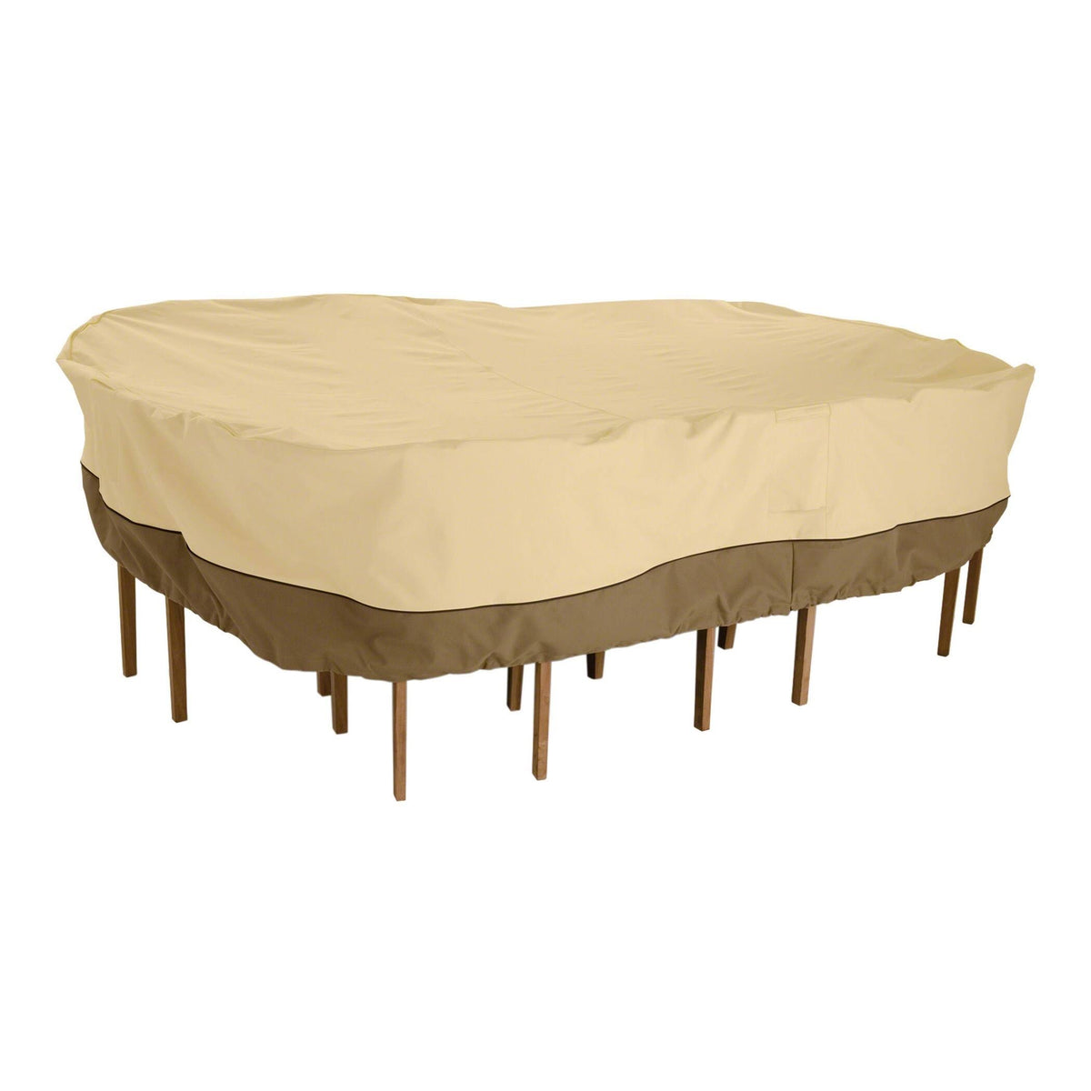 Rectangular Oval Patio Table & Chair Set Cover Q987855