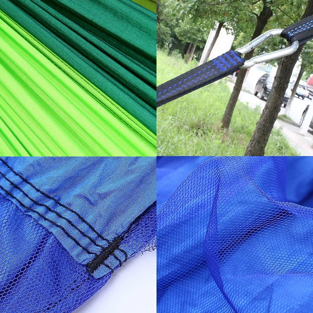 Lightweight Nylon Hammock with Mosquito Net E257