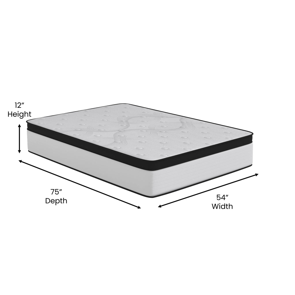 Full Hybrid Pocket Spring Mattress O655729