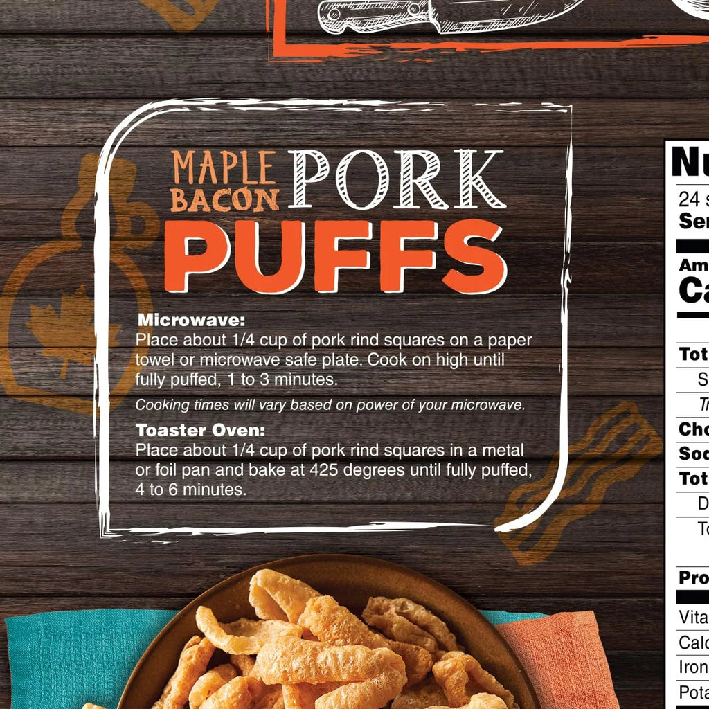 Pork Rind 24 Servings E470