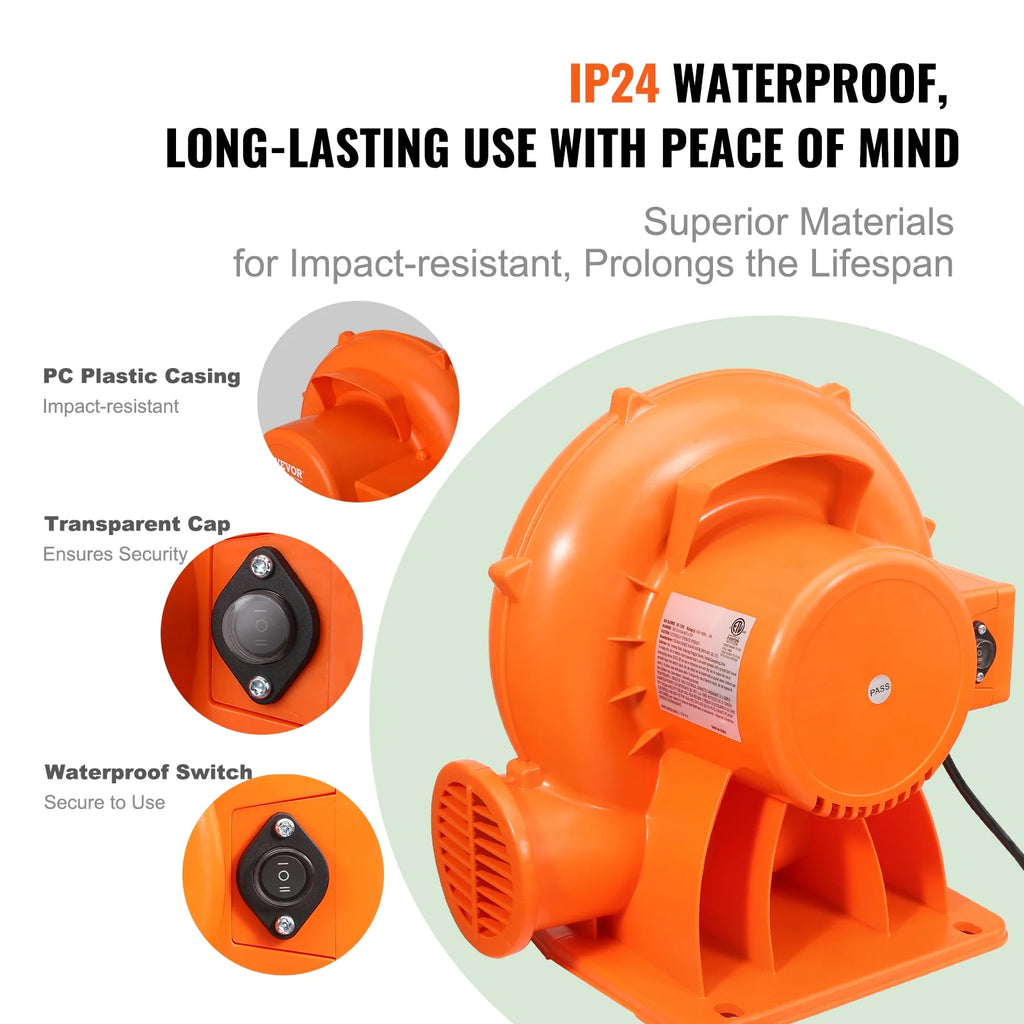 900W Commercial Air Blower for Inflatable Bounce House X7953