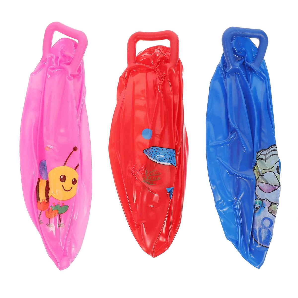 3Pcs Inflatable Hopper Balls with Handle J4338