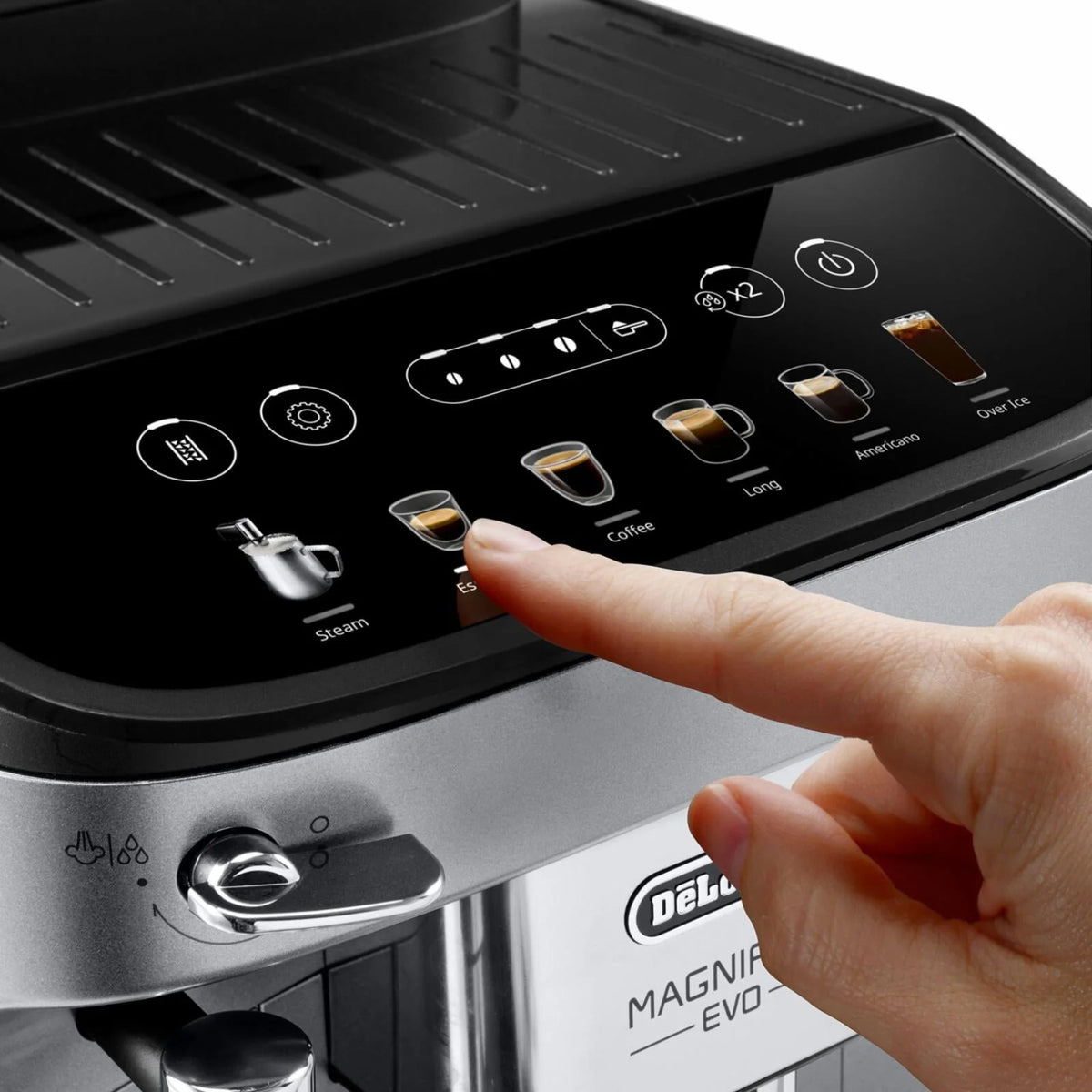 Silver Espresso Machine G12647