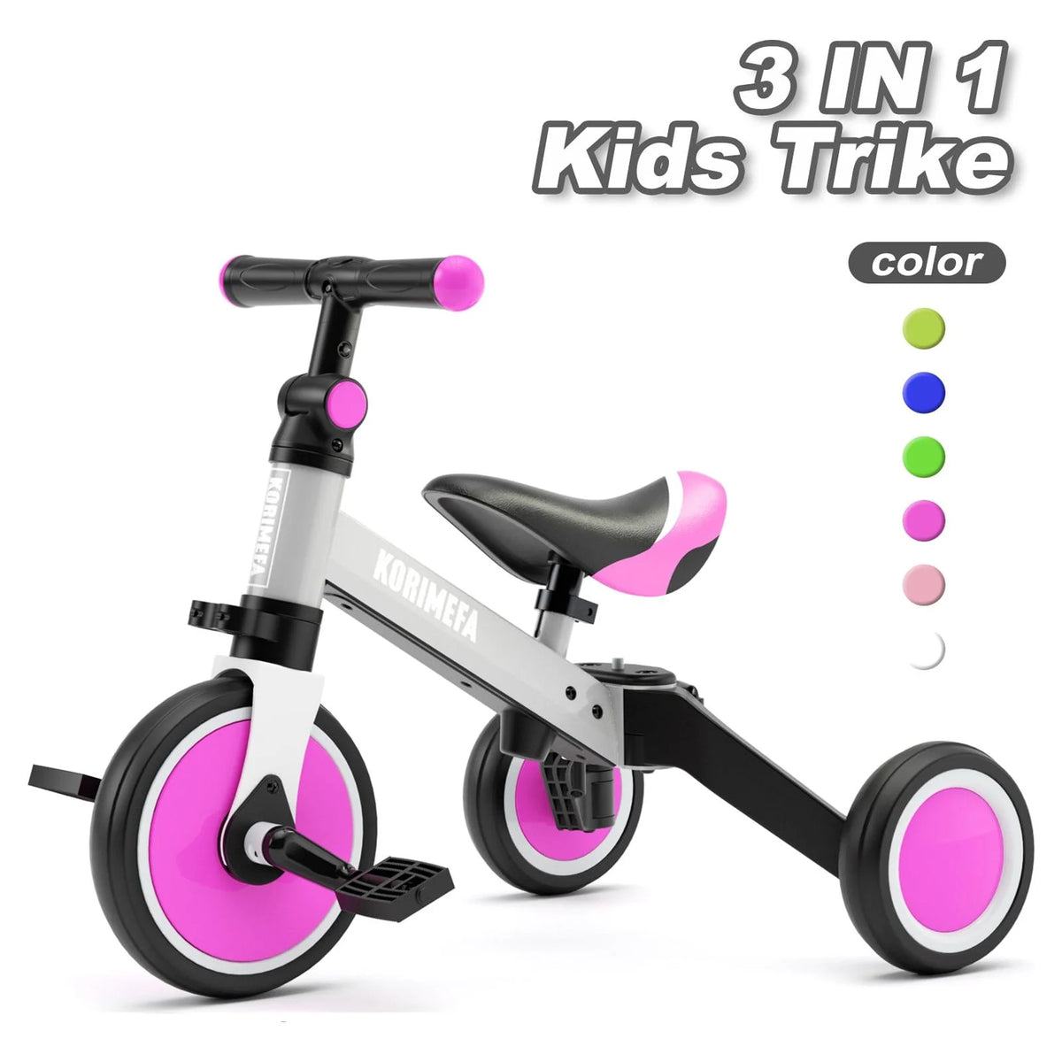 3 in 1 Kids Tricycle Y57915