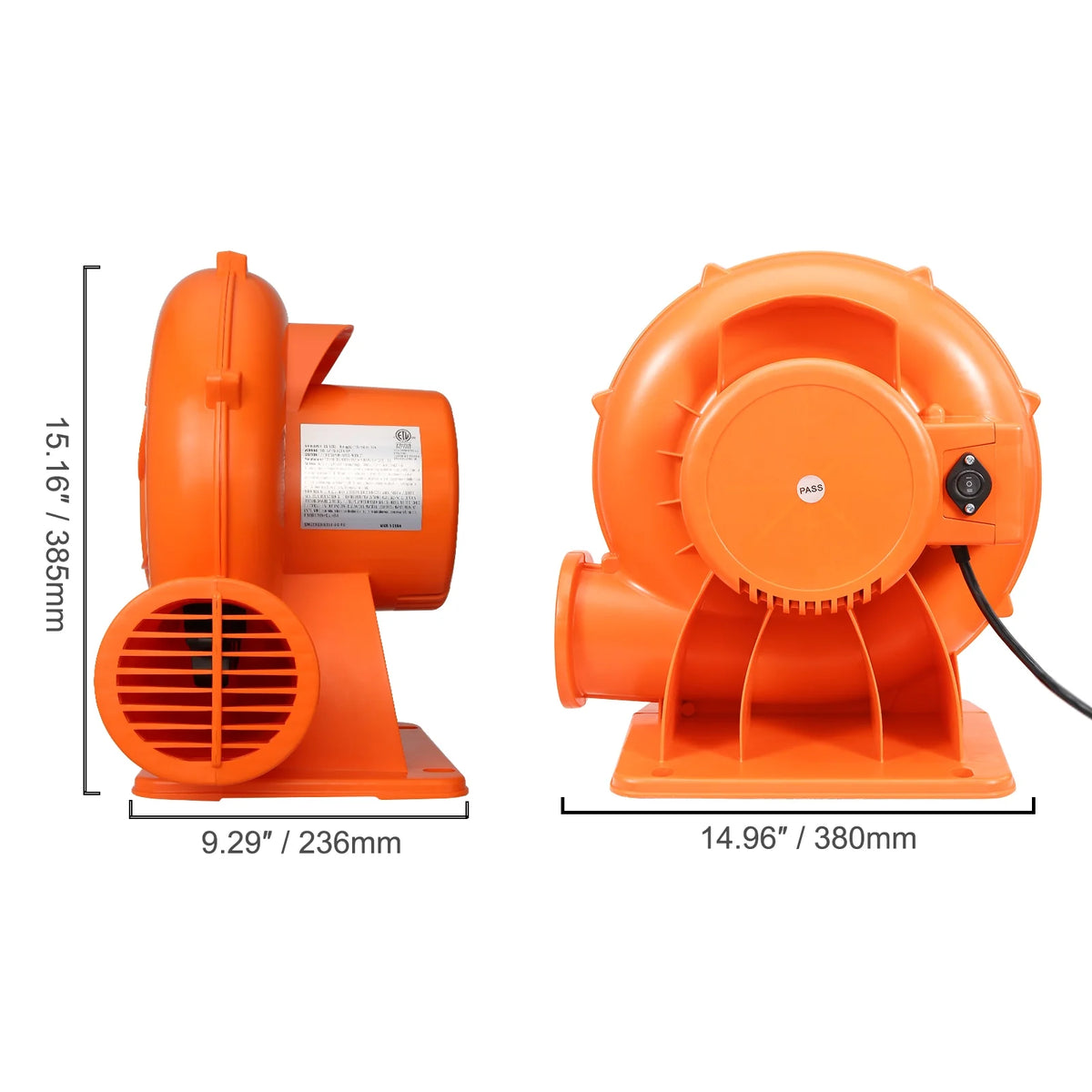 900W Commercial Air Blower for Inflatable Bounce House X7953