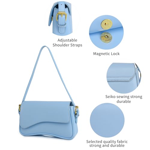 PU Leather Tote Bag with 2 Removable Straps and Zipper Closure U853