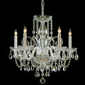 Polished Brass 5 - Light Candle Style Chandelier L74052