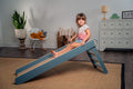 Blue Wooden Folding Kids Slip and Slide Playset C589