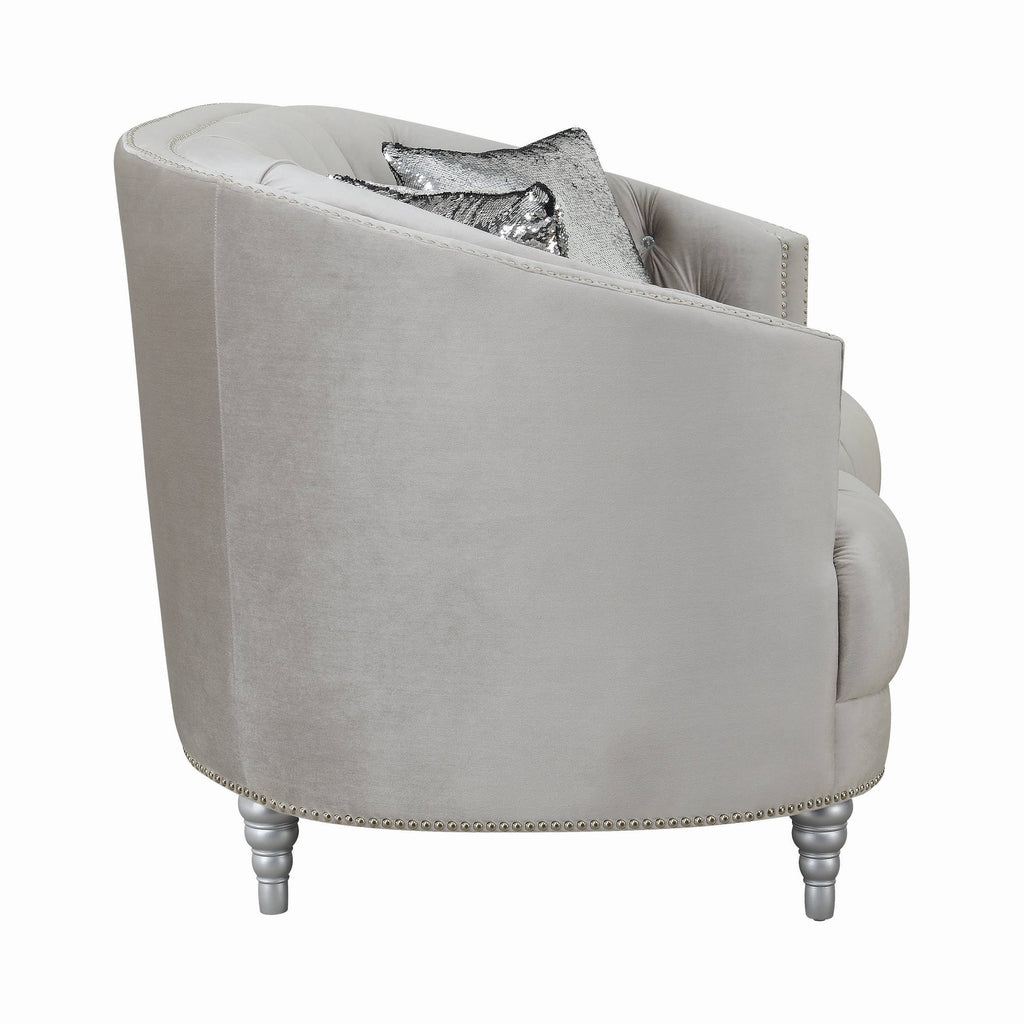 Grey Fabric Chair C74422
