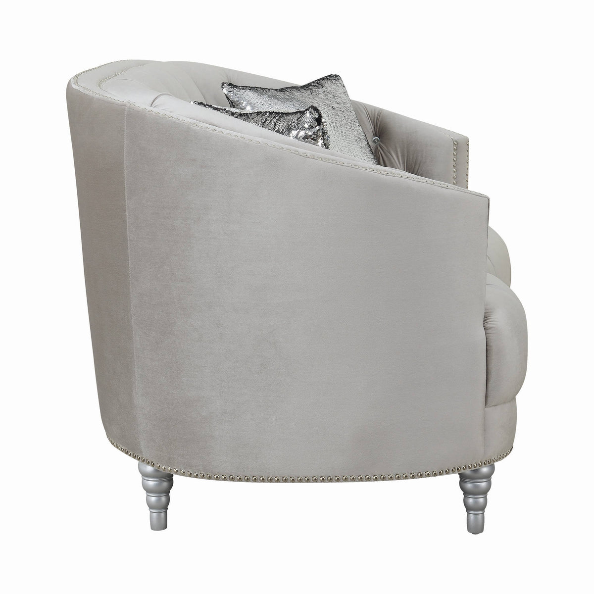 Grey Fabric Chair C74422