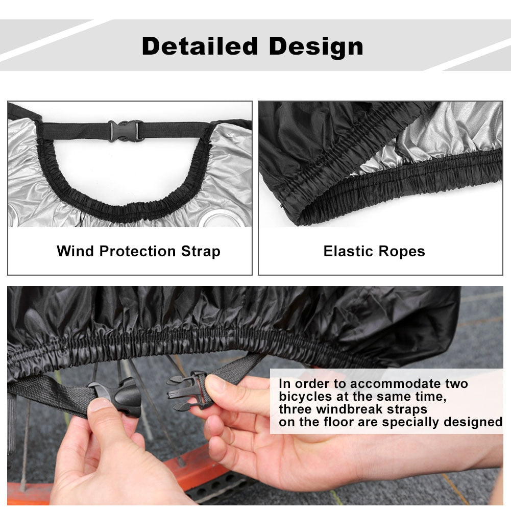 Waterproof Bike Cover for Two Bicycles C3216