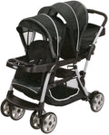 Black Double Stroller G440