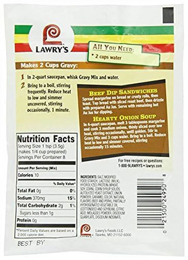 Au Jus Gravy Mix, 1 Oz (Case Of 24) B8366