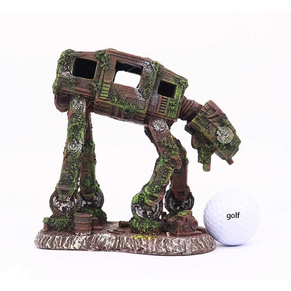 Aquarium Decorations Walking Land Tank Ornament T312