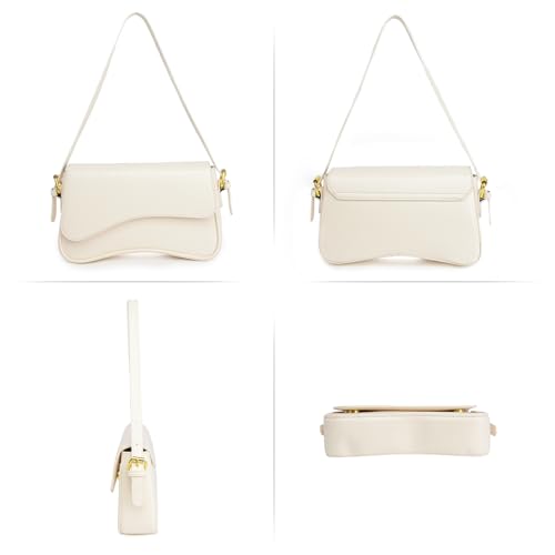PU Leather Tote Bag with 2 Removable Straps and Zipper Closure U853