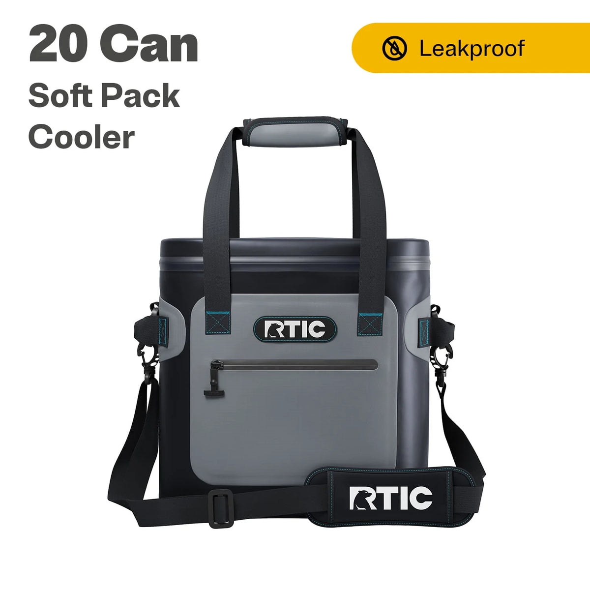 20 Can Soft Pack Cooler Blue/Grey L18359