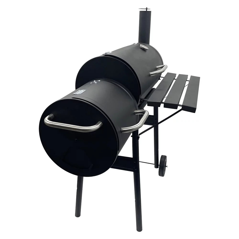 Charcoal Grill Offset Smoker with Cover V330553