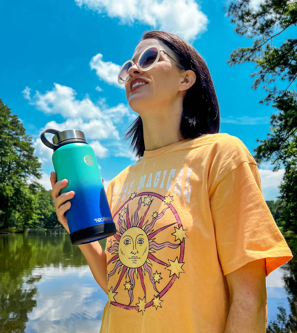 32 oz Stainless Steel Vacuum Insulated Water Bottle H10979