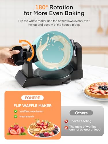 1400W Double Belgian Waffle Maker S164853