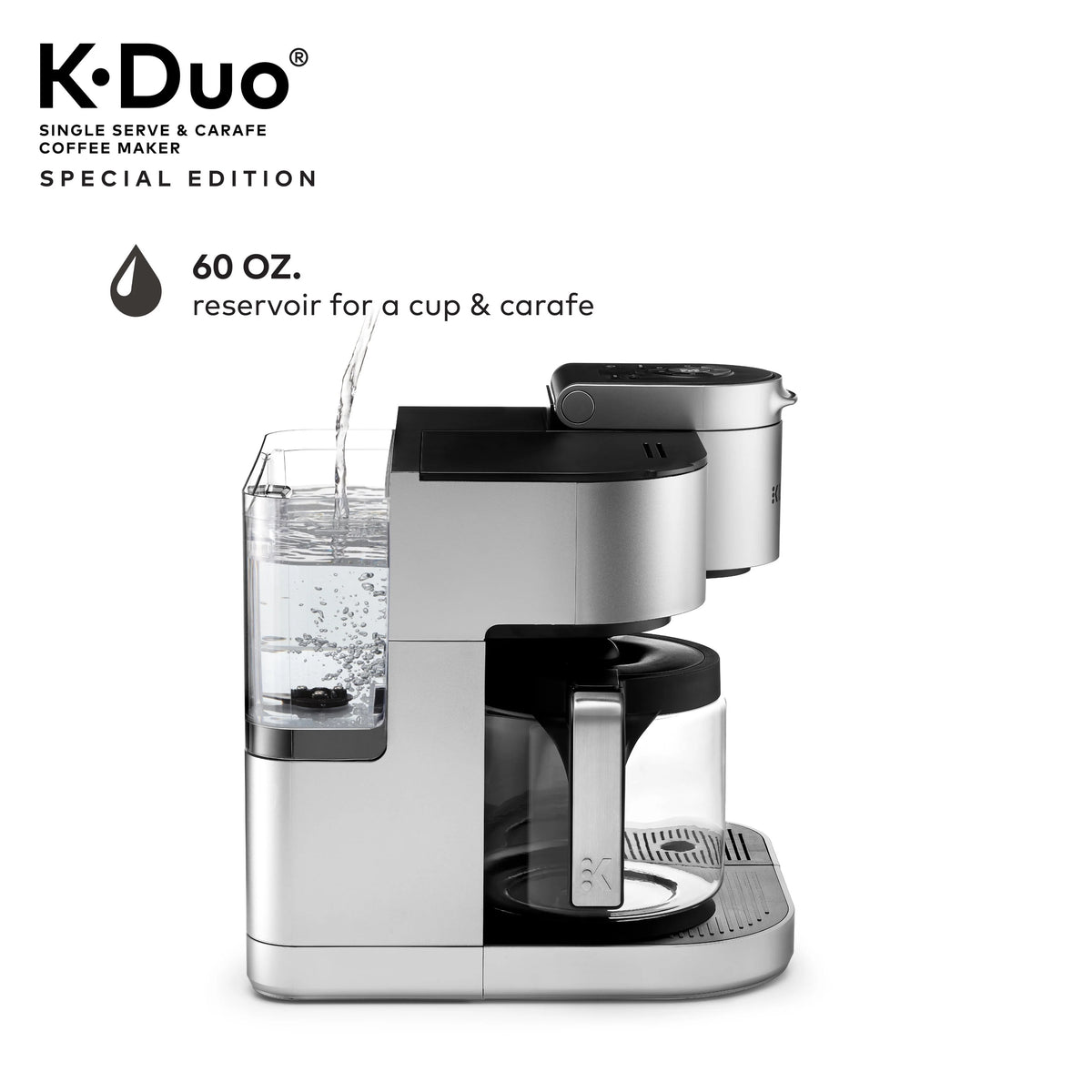 Single Serve K-Cup Pod & Carafe Coffee Maker Q247