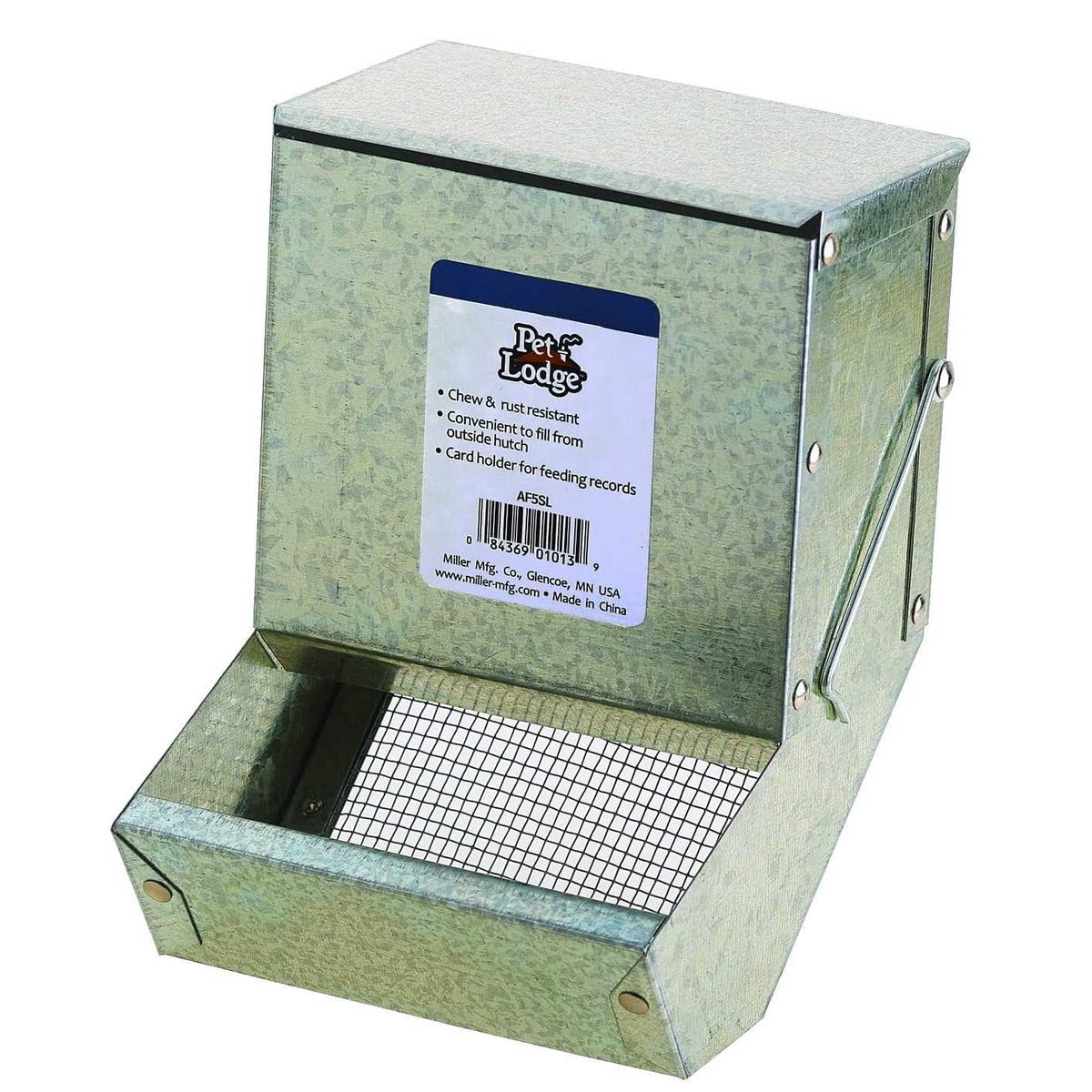 Feeder with Sifter Bottom & Lid B770