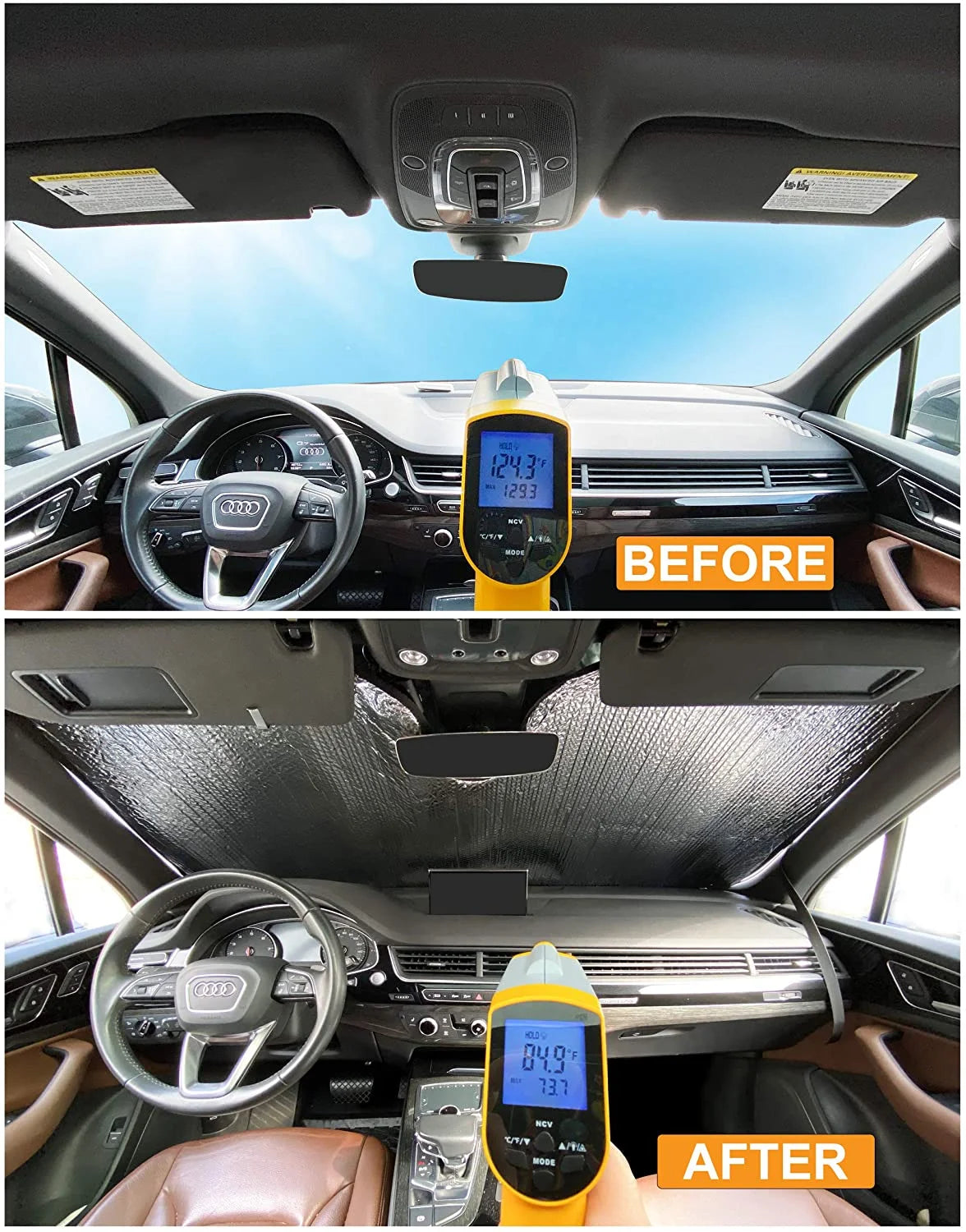 Front Windshield Sunshade for Jeep Renegade SUV H932081