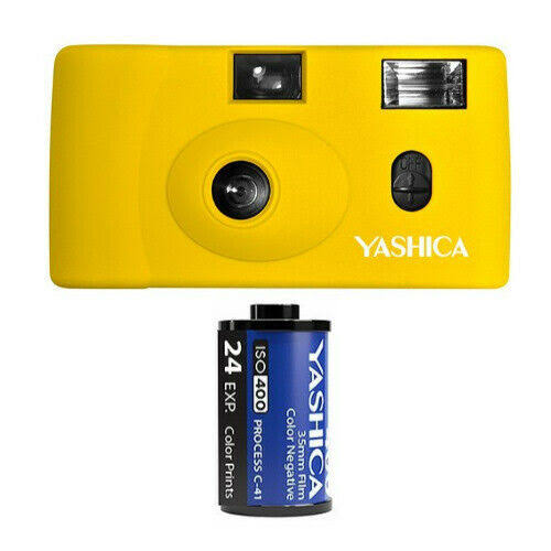 Yellow 35mm Film Camera Set H61036