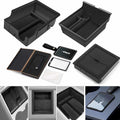 4PCS Flocked Center Console Organizer with Key Card Holder Pack of 2 S648